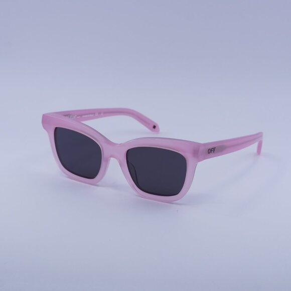 Off-White OERI143 LINCOLN 3007 Sunglasses Pink Square Frame, Grey Lenses - Picture 5 of 10